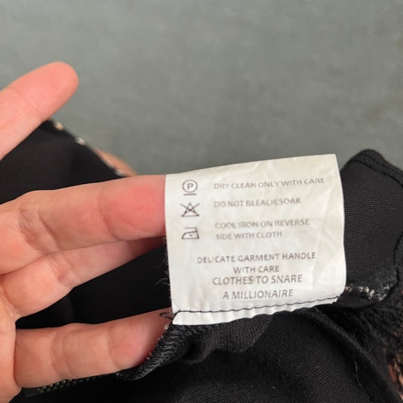 The Ooh La La! Fringed Knickers in Leopard Satin - Picture 11 of 11